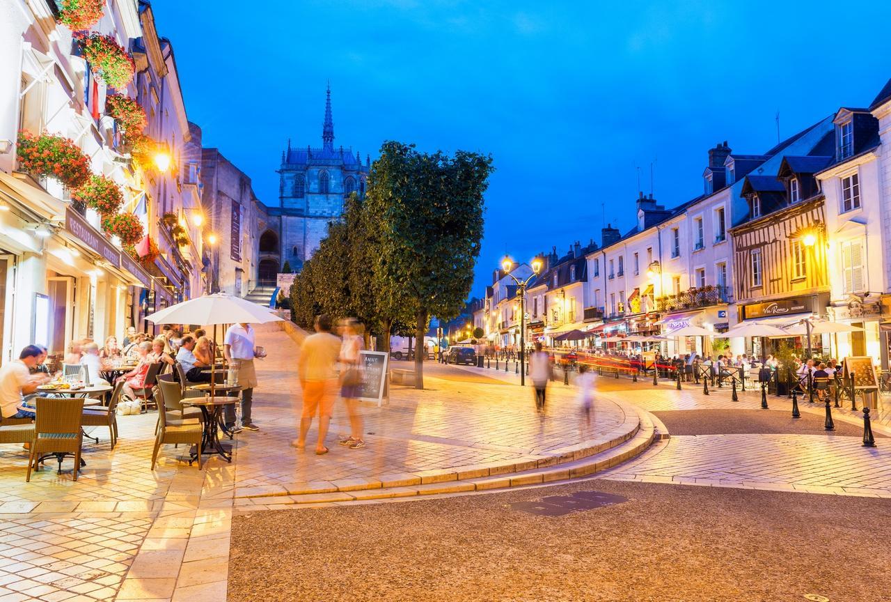 Logis Hotel Restaurant Lanex Amboise Exterior photo